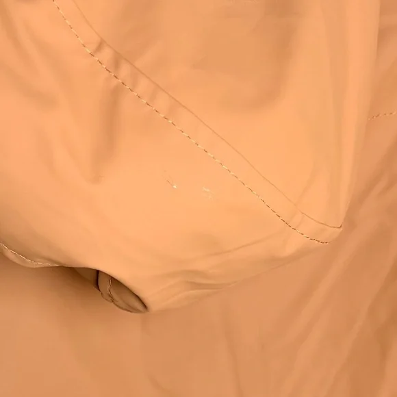 NWT Hunter Toddler Rain Jacket Size 3T Light Brown Fleece Lined Hooded Coat Tan - Picture 7 of 7